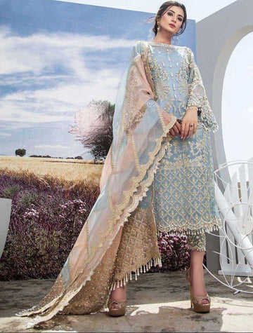 Brand AGHA NOOR FULL HEAVY EMBROIDERED SUIT