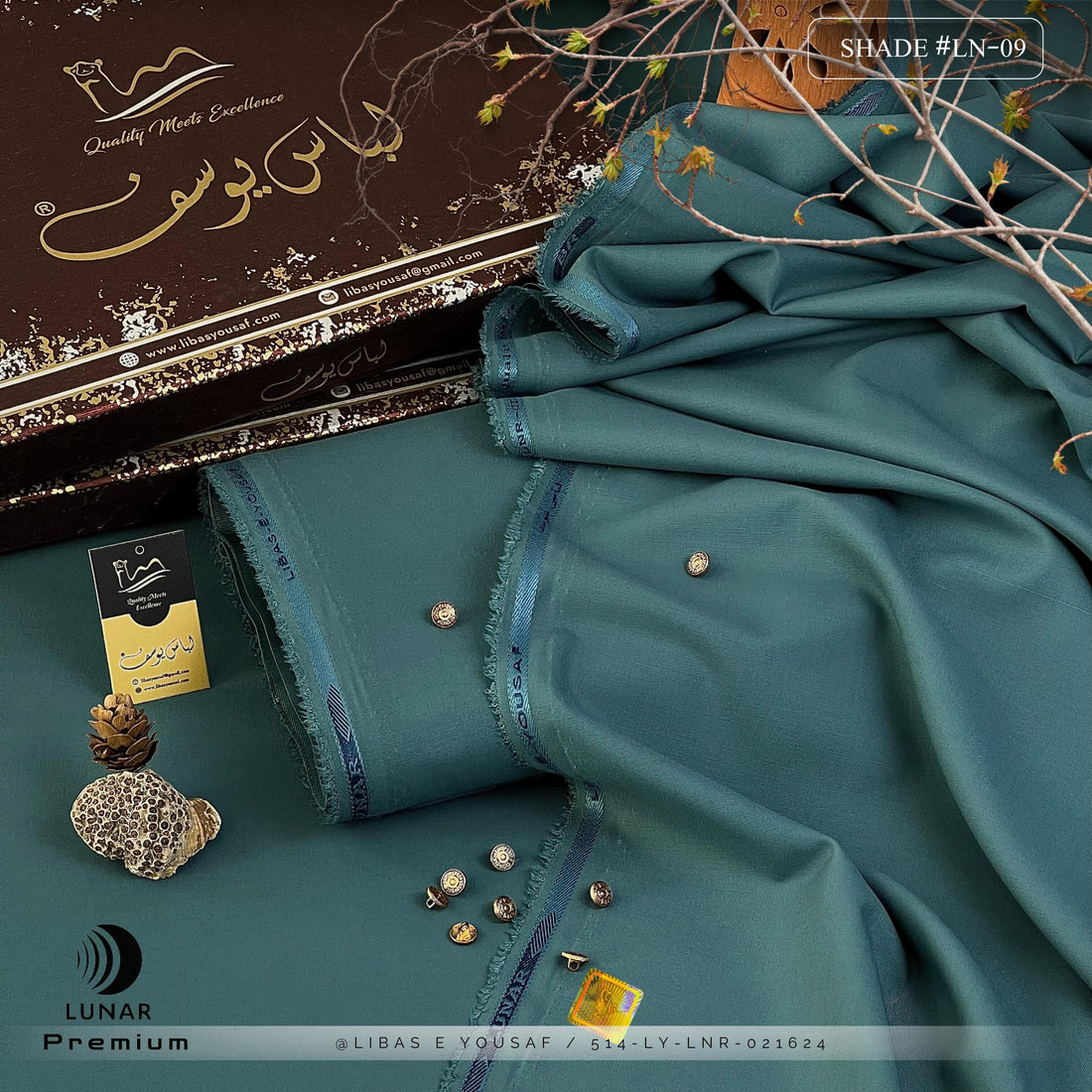 Lunar Premium  Libas-E-Yousaf New Arrivals ( Pure Winter Collection )