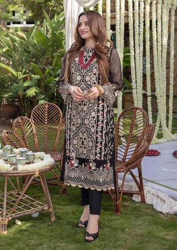 AZURE EMBROIDERY 2pice collection Kameez Trouser