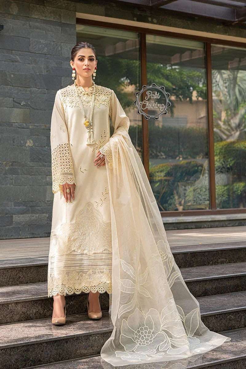 Full Heavy Lawn Embroidered Chickenkari Collection