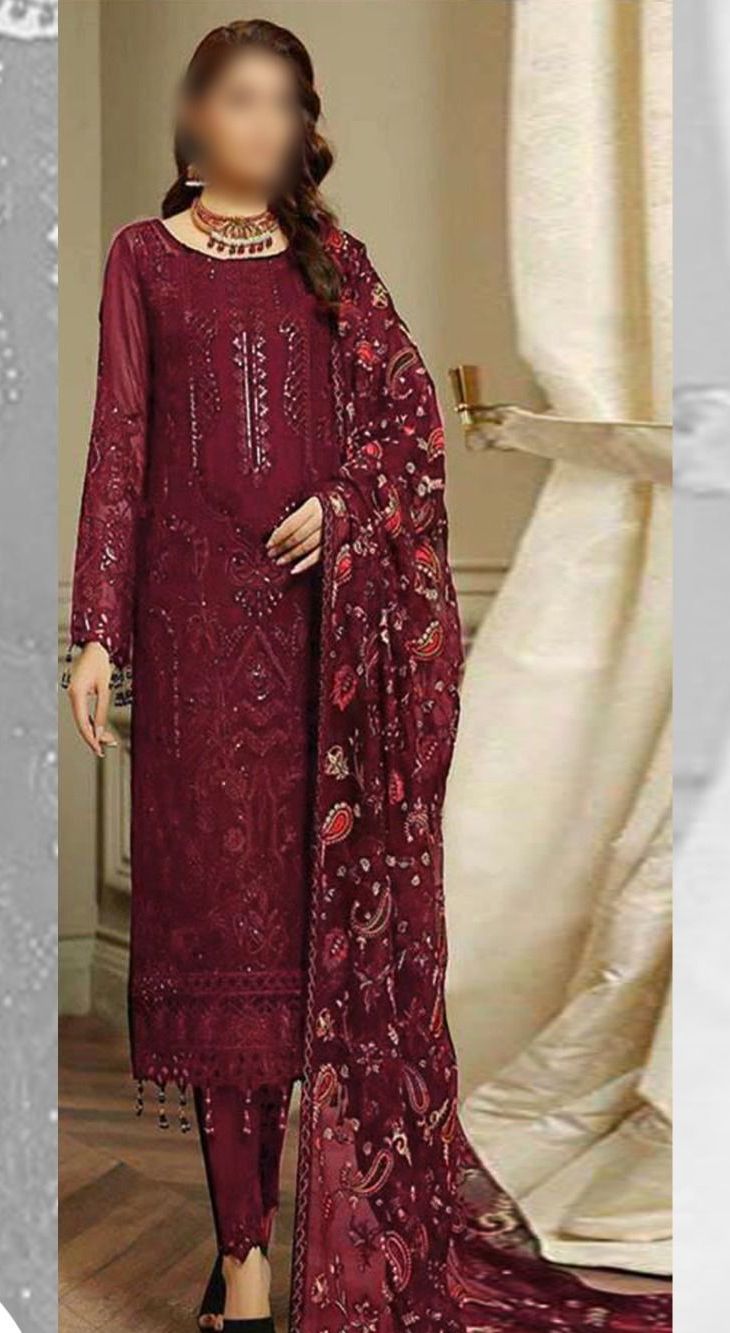 Presenting Baroque Full Heavy Embroidered Suits